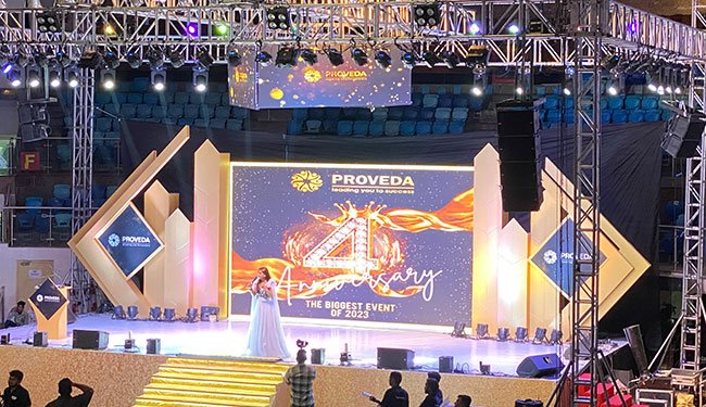 Stage Branding Fabrication